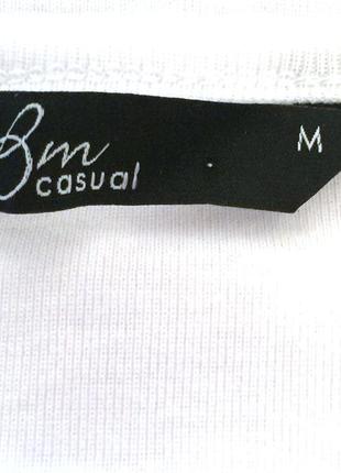 Блуза футболка с декором bm casual , р.506 фото