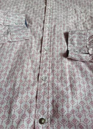Брендова фірмова бавовняна англійська рубашка сорочка white stuff,оригінал,розмір xl-xxl.3 фото