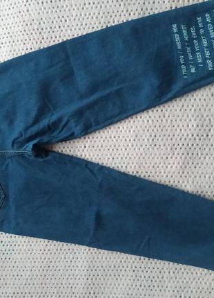Модные укороченные мом джинсы2 фото