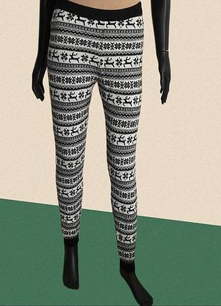 Теплі лосини домашні штани