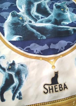 Шикарный шелковый платок,sheba, италия2 фото