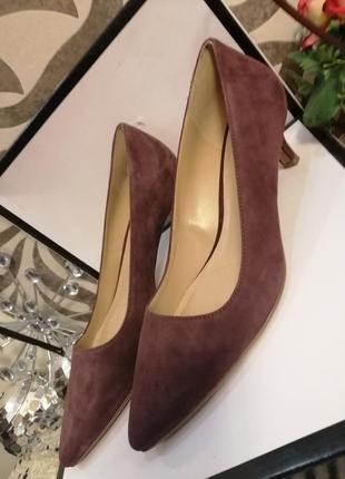 Туфли женские nine west  из натуральной замши1 фото