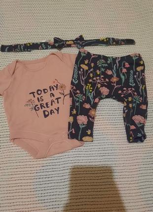 Комплект одягу для новонародженої дівчинки