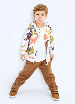 2-3/3-4 года новая спортивная толстовка кофта худи кенгуру на молнии lc waikiki вайки