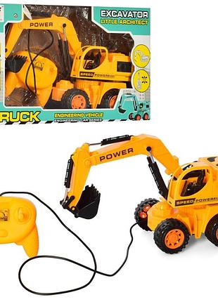 Іграшка екскаватор, машинка спецтехніка, кран дитячий, на пульт керування, на радіокеруванні