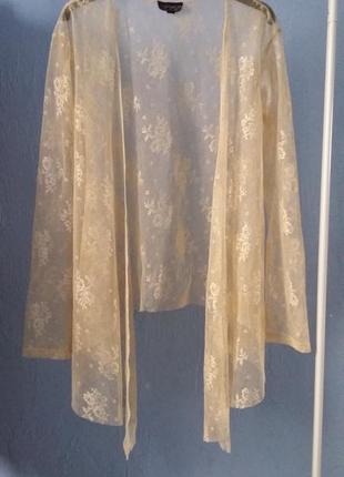 Гарний кардиган кофта блуза стан нової р 8