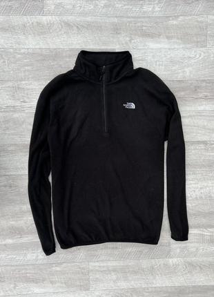 The north face кофта флисовая 2xl черная мужская polartec