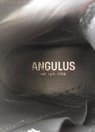 Стильные ботинки милитари на весну angulus combat boots, кожа, 41 размер4 фото