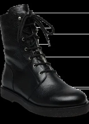 Стильные ботинки милитари на весну angulus combat boots, кожа, 41 размер6 фото