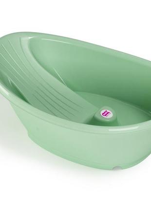 Ванночка детская анатомическая ok baby bella, цвет зеленый  (39231200)1 фото
