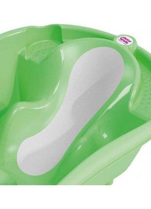 Ванночка детская с анатомической горкой и термодатчиком ok baby onda evolution, цвет...