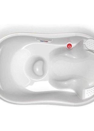 Ванночка детская с анатомической горкой и термодатчиком ok baby onda evolution, цвет...