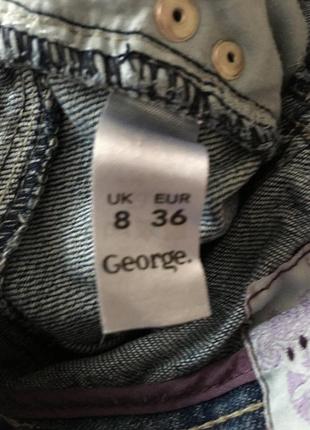 Удлиннённые шорты george4 фото