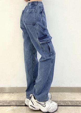 Джинси карго never denim🛍️10 фото