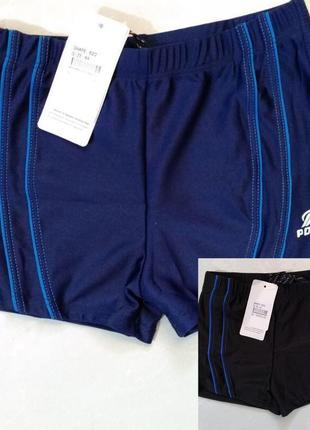 Детско-подростковые шорты купальные чёрные 40 42-44