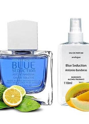 Antonio banderas blue seduction for men) мужские 110 ml