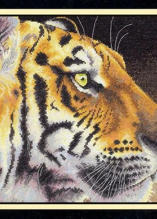 Набор для вышивания крестиком тигр. размер: 31*24,5