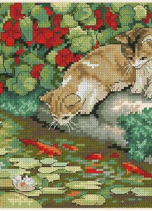 Набор для вышивки крестиком. размер: 20*14 см