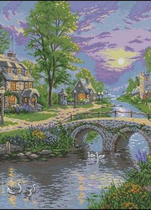 Набор для вышивки крестиком. размер: 63*41 см провинция