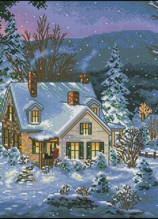 Набор для вышивки крестиком. размер: 39*24 см сказка