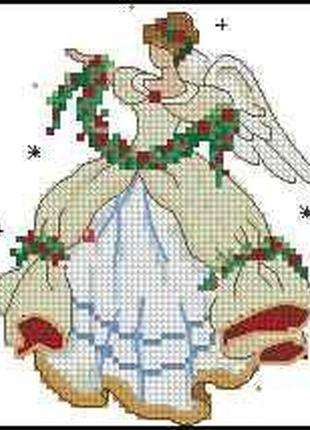Набор для вышивки крестиком. размер: 9*11 см ангел муза