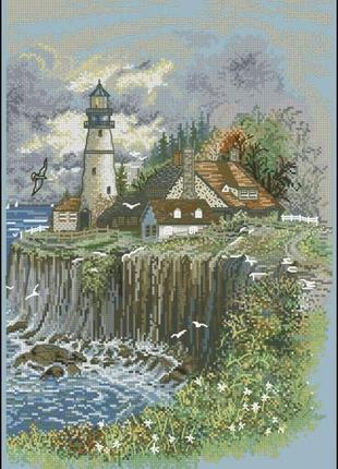 Набір для вишивки хрестиком. розмір: 24*35 см каскади