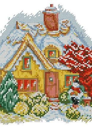 Набор для вышивки крестиком. размер: 15*14,5 см