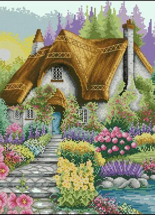 Набор для вышивки крестиком. размер: 29*29 см