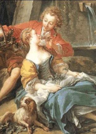 Набор для вышивки крестиком. размер: 35*34 см