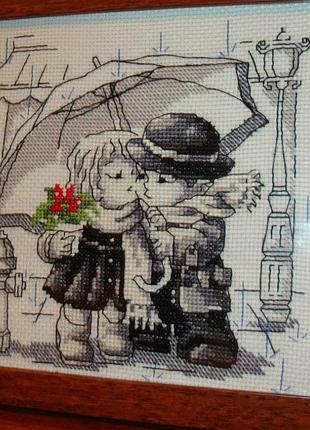 Набір для вишивання хрестиком любов. розмір: 13,6*14 см