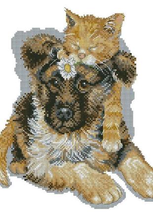 Набор для вышивки крестиком. размер: 19*21,5 см