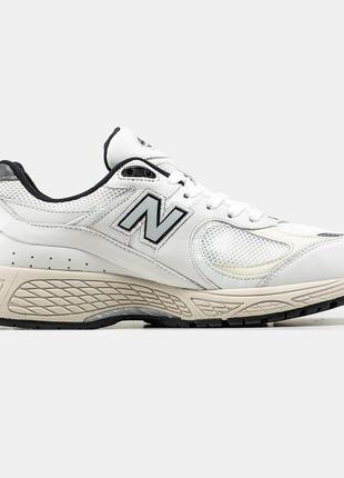 Мужские кроссовки кожаные new balance 2002r