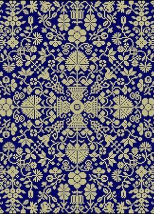 Набір для вишивки хрестиком. розмір:   40*40 см/34*34 см кольорова мозаїка однотонна