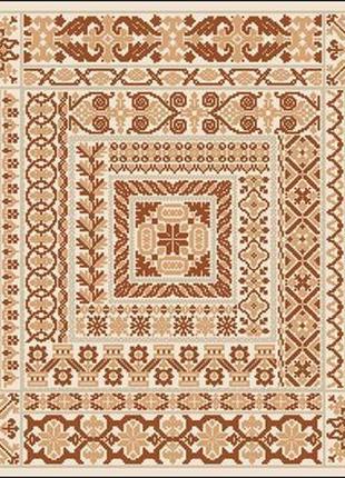 Набор для вышивки крестиком. размер: 40*40 см/40*40 см орнамент