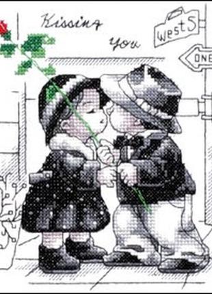 Набір для вишивання хрестиком любов. розмір: 13,6*13 см