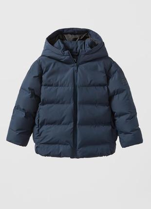 Зимова куртка для хлопчика 11-12 років zara іспанія розмір 152 темно-синя1 фото