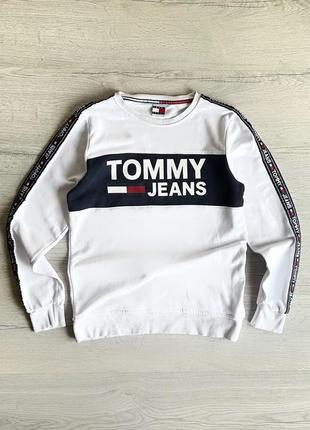 Світшот tommy jeans з лампасами