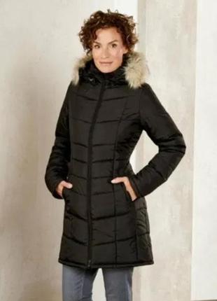 Женская куртка, стеганое пальто esmara, s 36 euro, без капюшона, еврозима, демисезон3 фото
