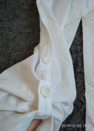 Літні білі штани котон5 фото