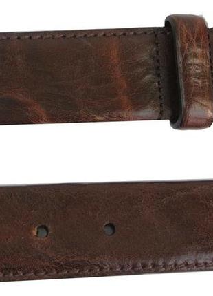 Жіночий шкіряний ремінь, пояс farnese, італія, sfa155 коричневий6 фото