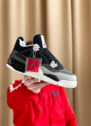 Кроссовки мужские nike air jordan 4 retro fear pack