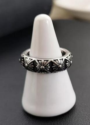 Кольцо chrome hearts 2