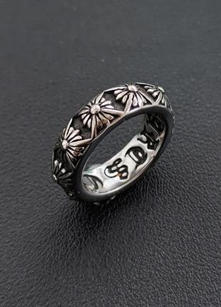 Кольцо chrome hearts 3