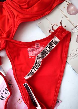 Купальник victoria's secret original s m 34d 34dd 75d 75e 80c 80c со стразами9 фото