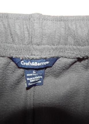 Мужские домашние флисовые брюки croft&barrow р.50-52 048mdb  (только в указанном размере, только 1 шт)6 фото