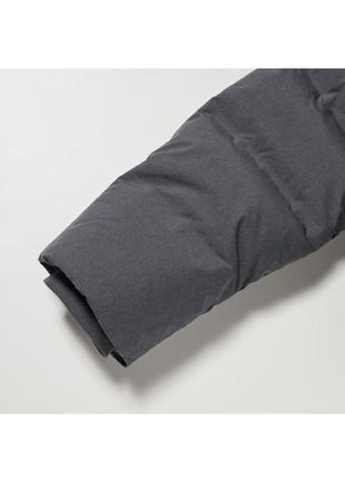 Бесшовный, теплый пуховик юникло uniqlo! унисекс.3 фото