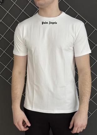 Футболка біла palm angels