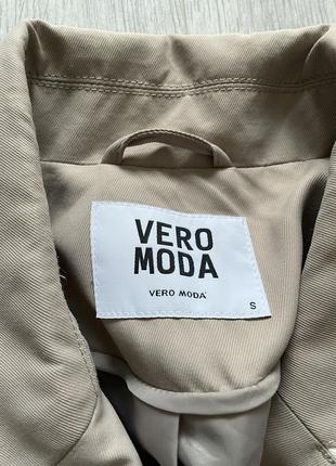 Круте плащ пальто тренч вітровка vero moda розмір s2 фото