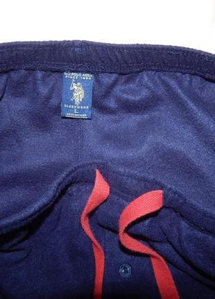 Мужские домашние флисовые брюки u.s. polo assn. р.50 049mdb  (только в указанном размере, только 1 шт)5 фото