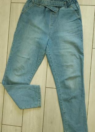 Голубые джинсы lc waikiki, на рост 156-160 см2 фото